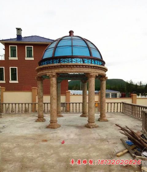 小区景观欧式凉亭石雕