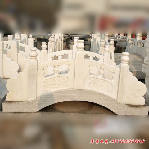 园林景观汉白玉小桥石雕