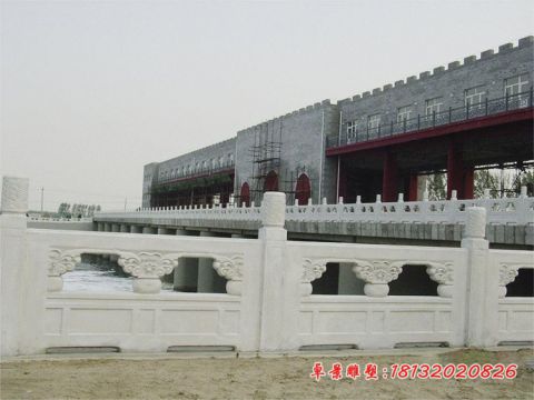 大理石公园石雕栏板