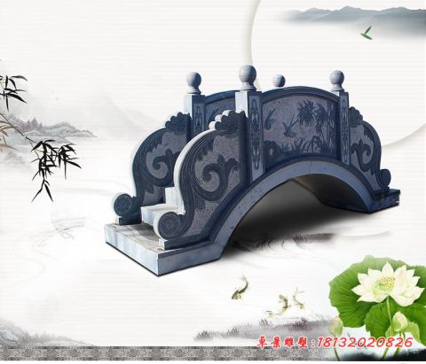 园林景观青石小桥石雕