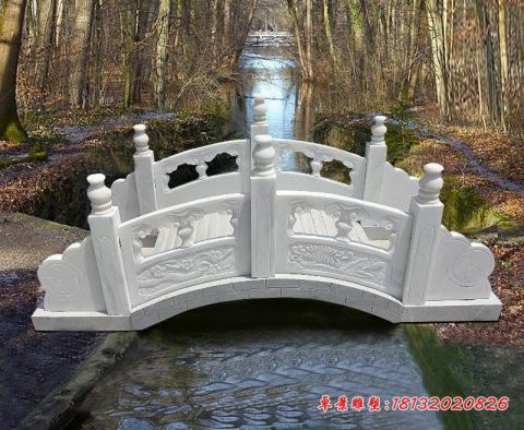 园林景观大理石小桥