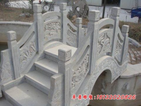 大理石小桥公园景观石雕