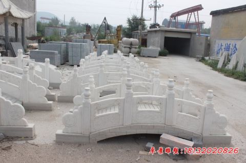 汉白玉小桥公园景观石雕