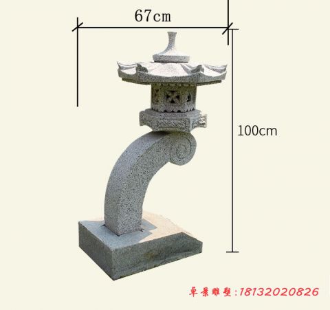 公园照明石雕灯