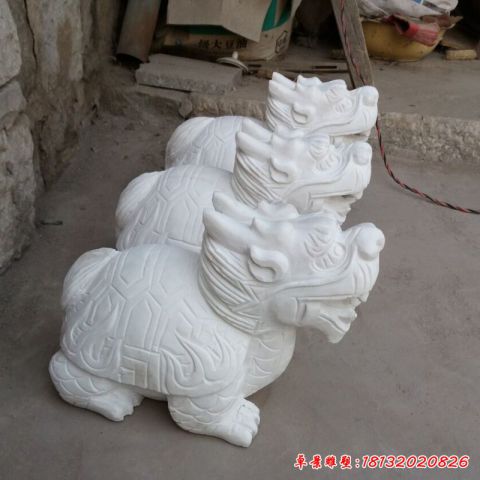 龙龟石雕动物
