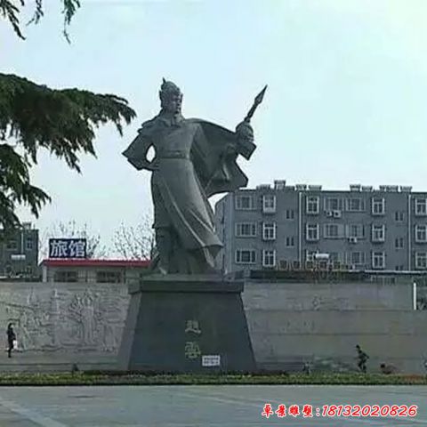 大型古代人物石雕