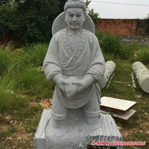 二十四孝古代人物石雕