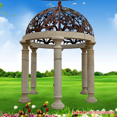 凉亭景观石雕