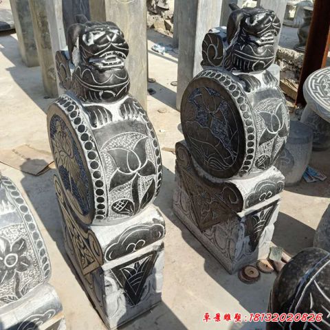 公园抱鼓石雕塑