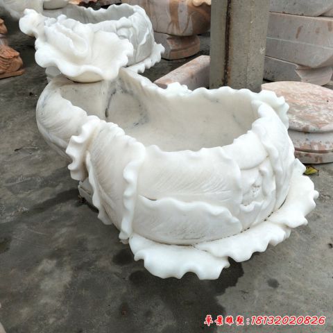 小区花盆景观石雕