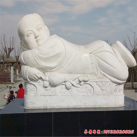 广场儿童人物石雕