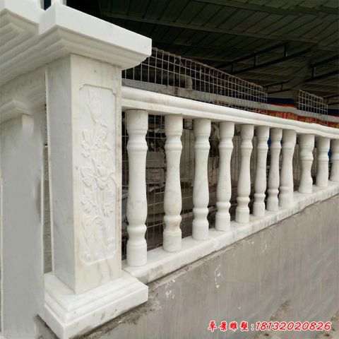 广场栏杆景观石雕