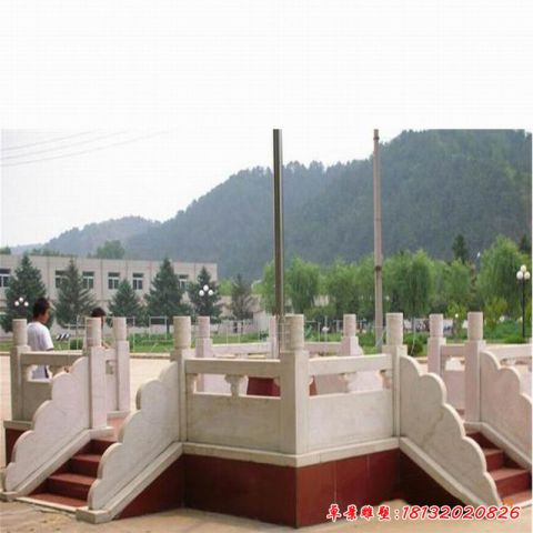 校园升旗台建筑雕塑