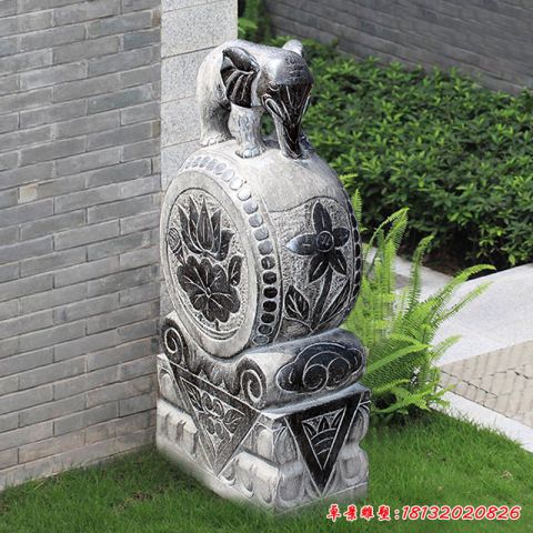 小象门墩雕塑