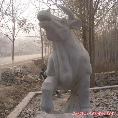 动物牛生肖雕塑