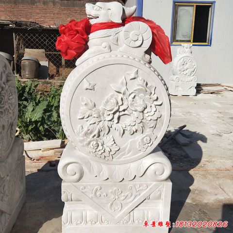 门墩貔貅抱鼓石