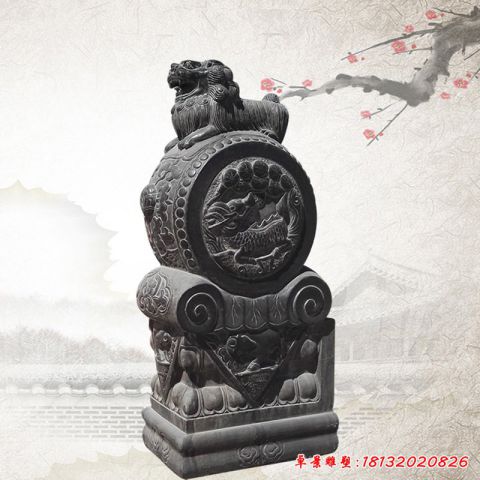 抱鼓石庭院雕塑