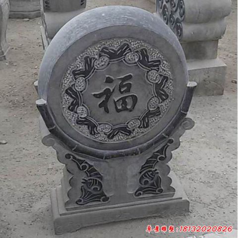 仿古门墩抱鼓石