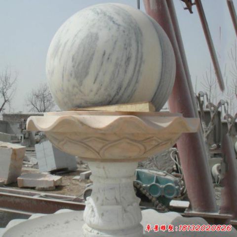 广场大型风水球