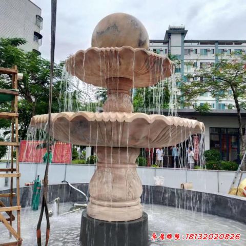 商场门口景观喷泉石雕