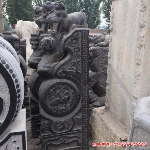 抱鼓石仿古石雕