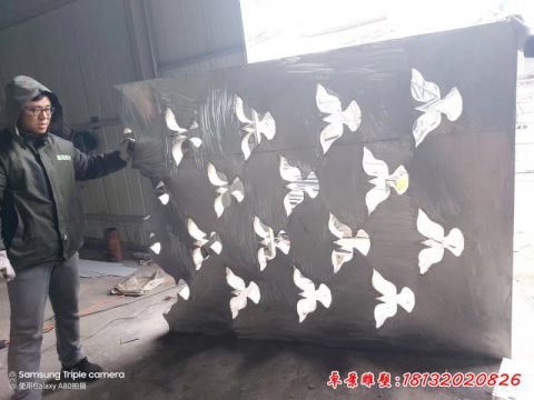 镂空影壁墙石雕