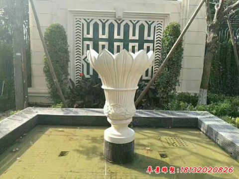 别墅景观花盆