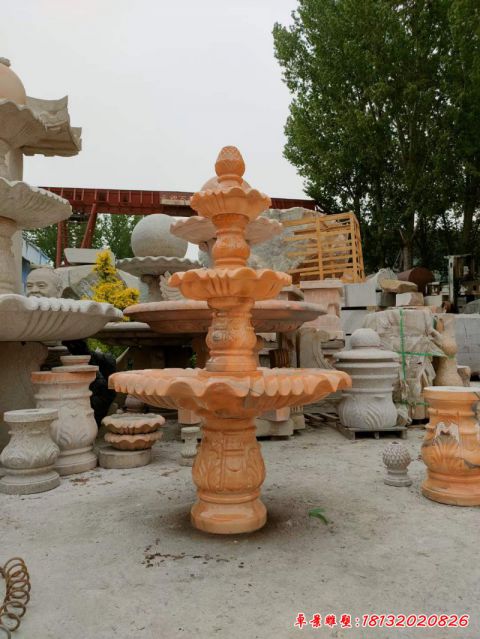 小区喷泉景观雕塑