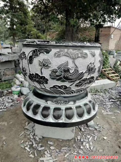 仿古校园花盆