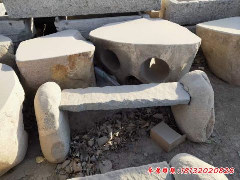景观公园石凳