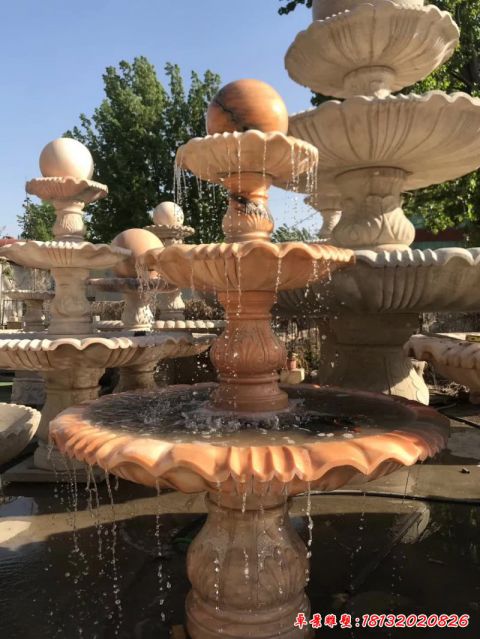 城市双层景观喷泉