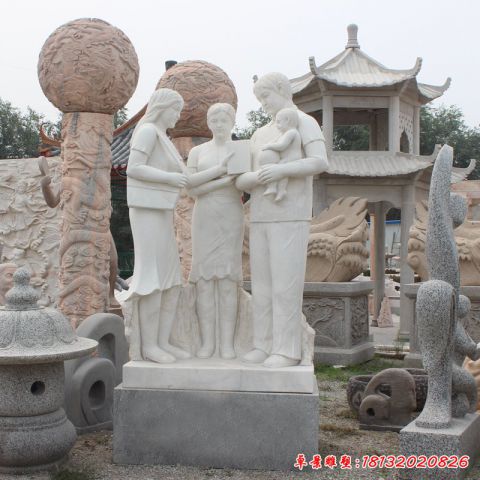 优生优育人物雕塑