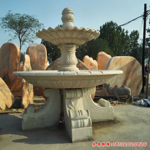 园林建筑石雕喷泉