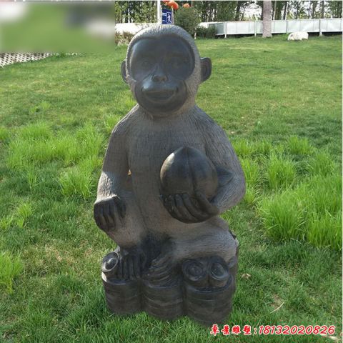 园林石雕生肖猴