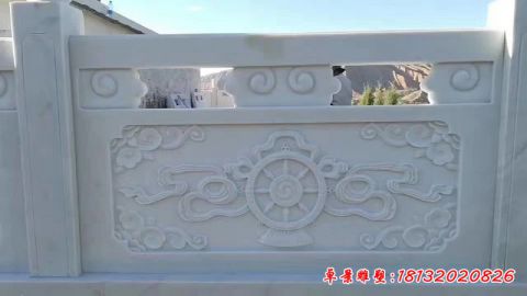 城市户外石雕栏板