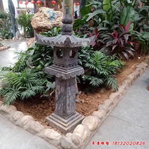 园林仿古景观石灯