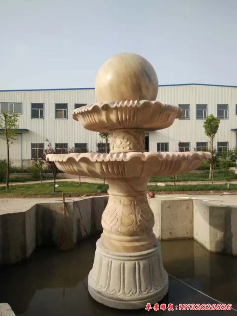 小区景观风水球