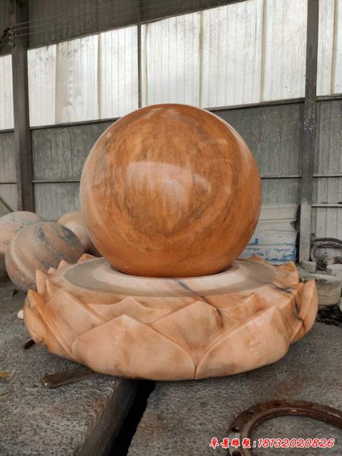 莲华风水球喷泉