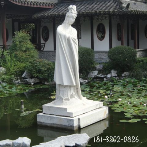 梅兰芳扮美女石雕