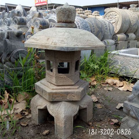 仿古庭院景观石灯