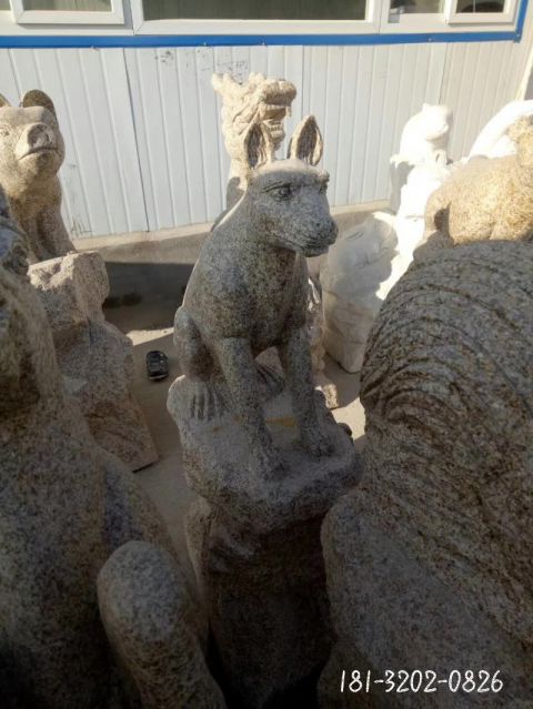 动物石雕狗雕塑