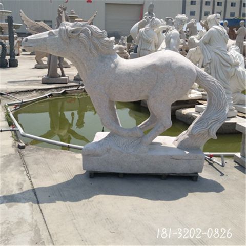 仿古动物石雕马