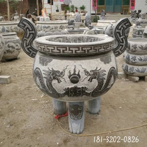 小型香炉景观石雕