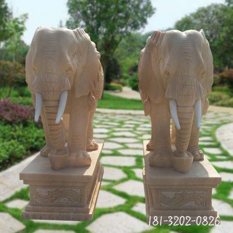 公园吉祥动物大象