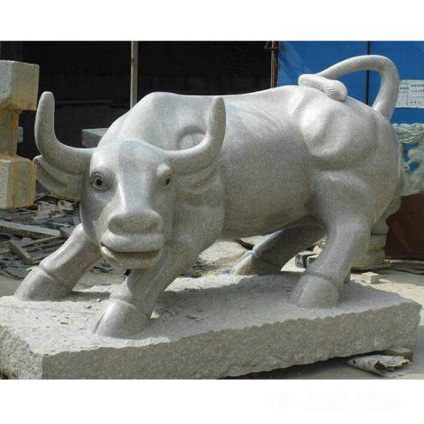 广场动物华尔街石雕牛