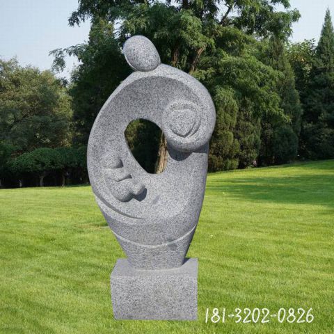 园林抽象人物雕塑