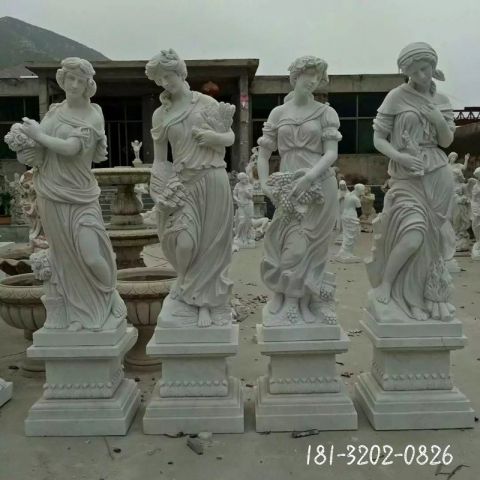 西方四季神雕塑