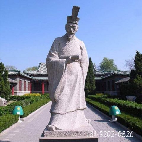 东方朔石雕人物雕塑