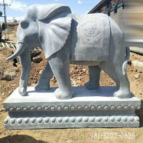公园如意大象雕塑