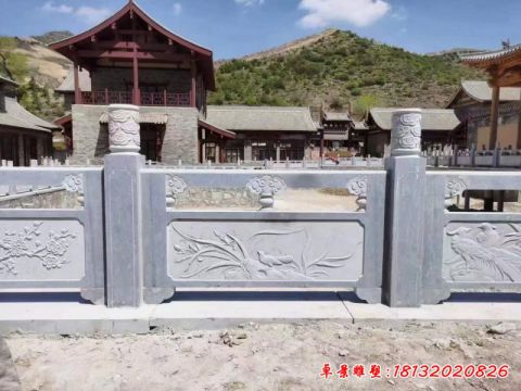 户外景观石雕栏板